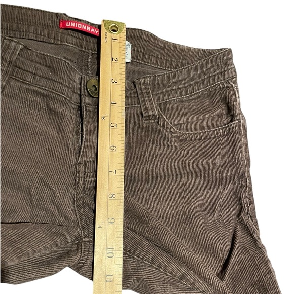 UNIONBAY Casual Brown Corduroy Jeans Size: 5 y2k vintage - Picture 7 of 8